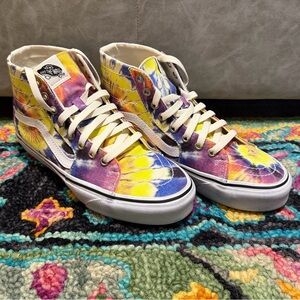 Vans Multicolor Tie-Dye High-Tops